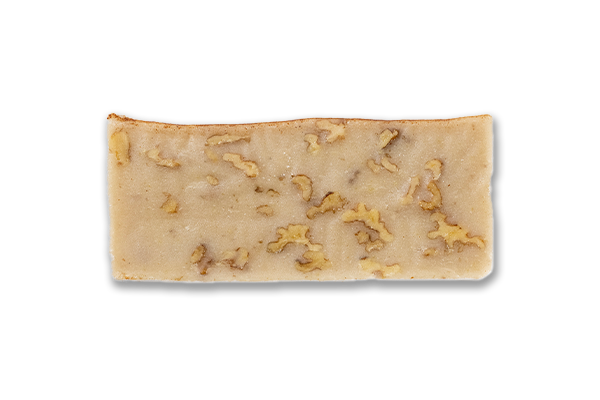Turrón de mazapán con nueces